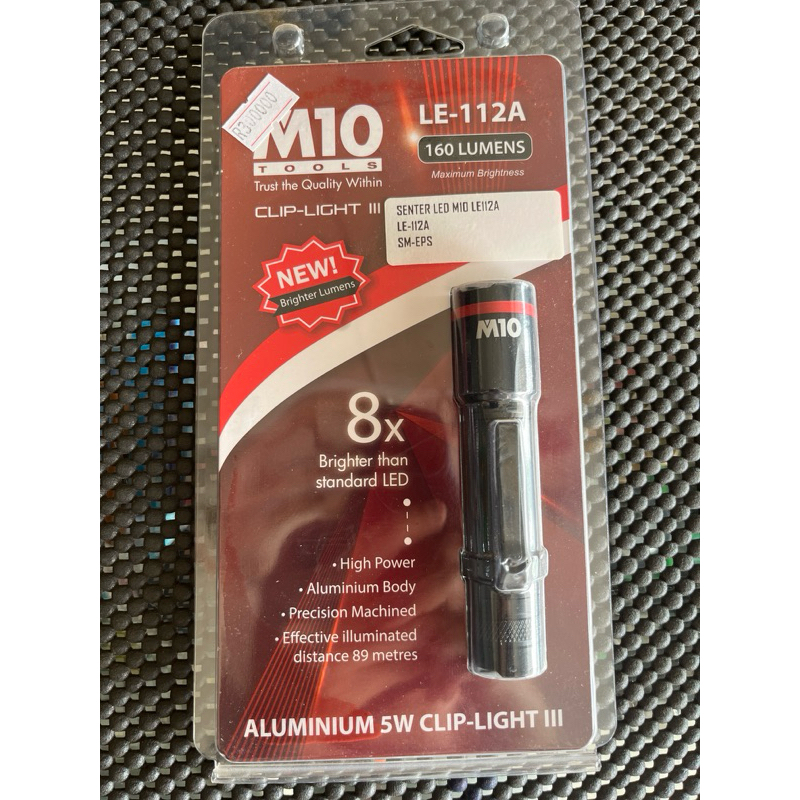 Senter Led M10 Le-112A 8x brigher