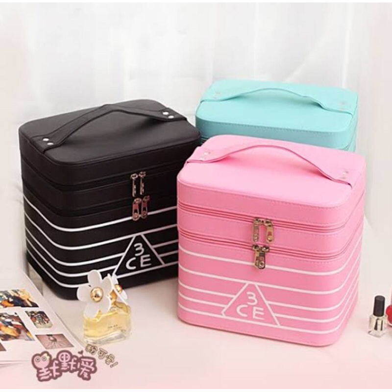 3CE Box Makeup 2 Tingkat