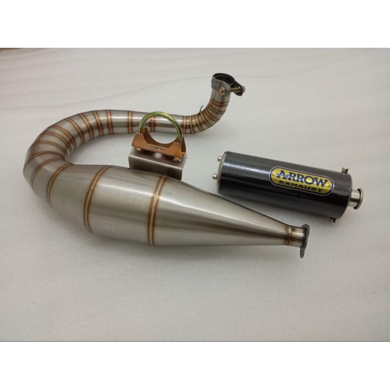 knalpot kiri vespa super / Excel / px150