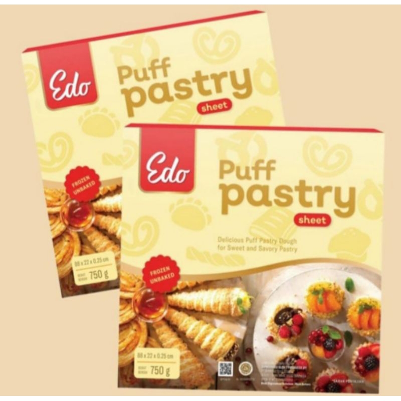 

Edo Puff Pastry Sheet 750gr