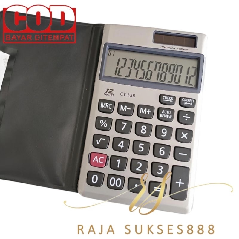 

Murah Calculator Kalkulator Murah tipe SDC328 328 Warna Menarik 12 Digit CT