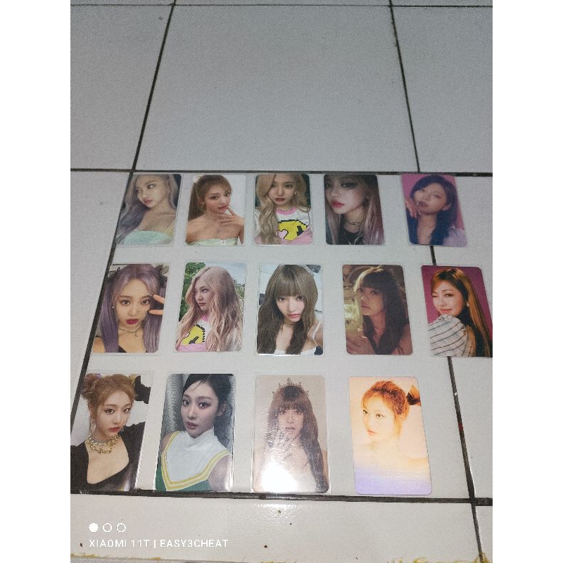 NINGNING AESPA PHOTOCARD OFFICIAL