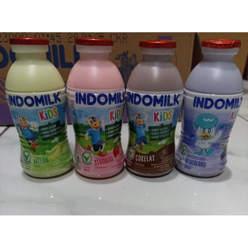 

susu indomilk botol