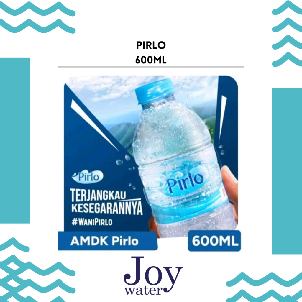 

TERMURAH, Pirlo air mineral 600ml