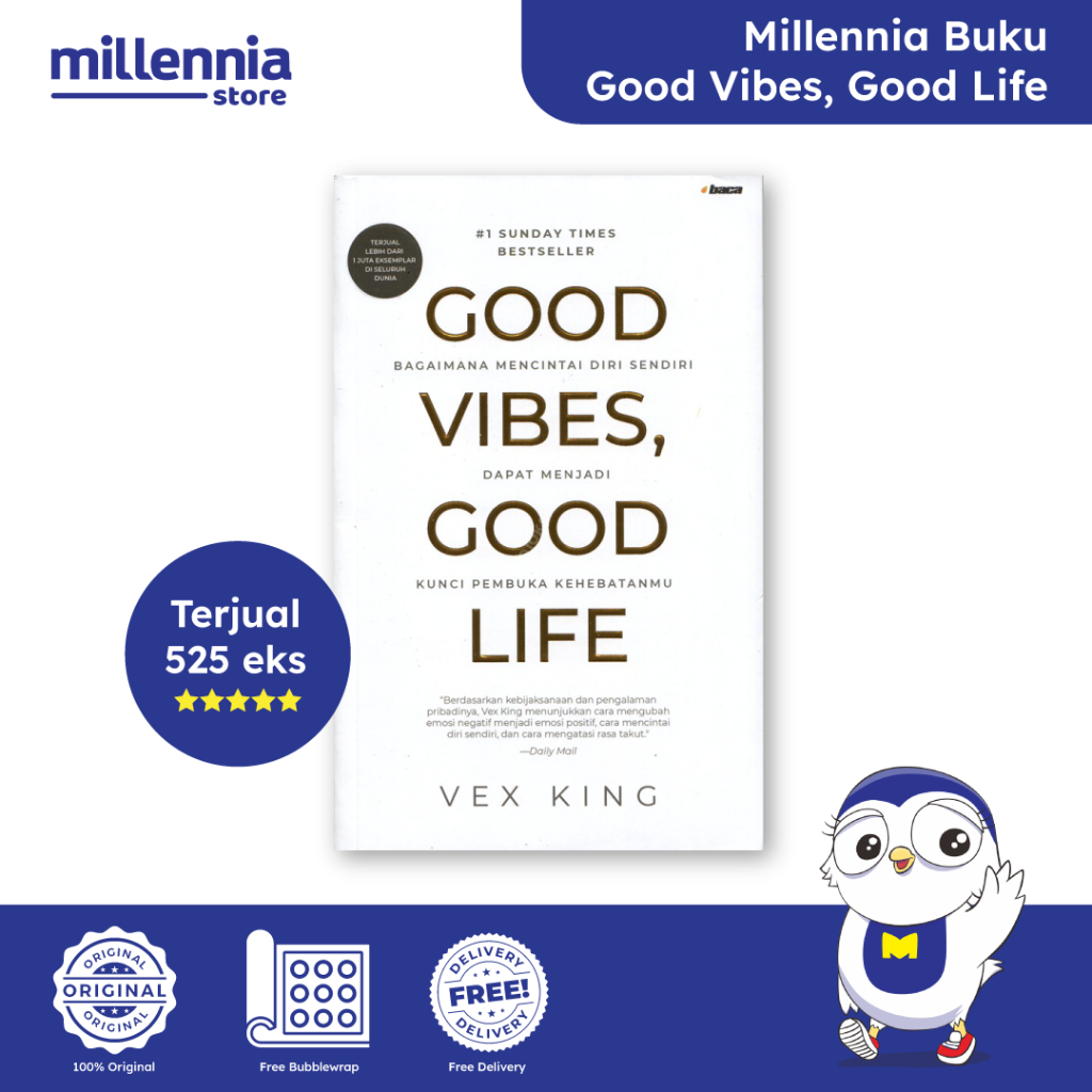 Buku Pengembangan Diri Good Vibes, Good Life