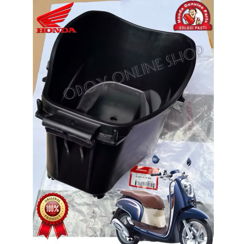 BOX BAGASI SCOOPY FI  ( K16 ) 2013-2017