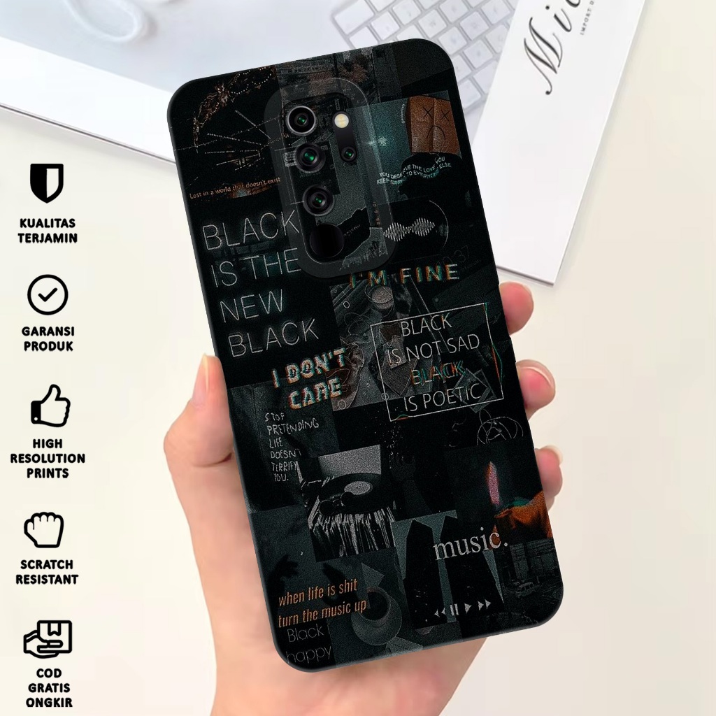 Case Xiaomi Redmi Note 8 PRO - Softcase Xiaomi Redmi Note 8 Pro Motif Aesthetic - Casing Hp Xiaomi R