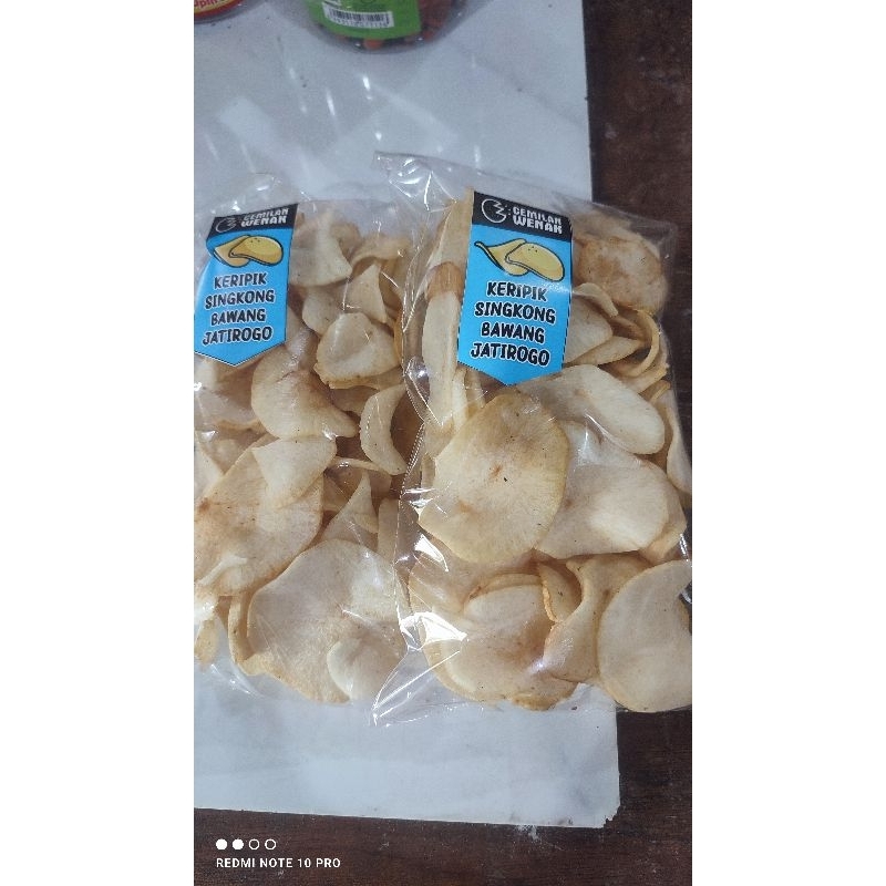 

Kripik singkong bawang jatirogo kemasan ekonomis