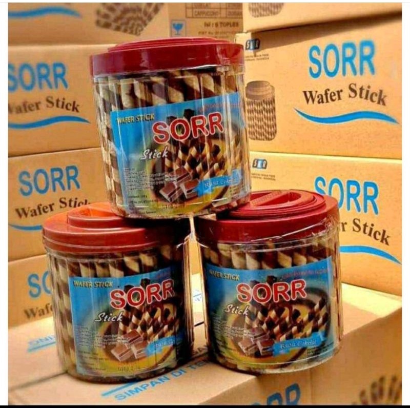 

ASTOR SORR Wafer Stick COKLAT Astor Murah @300 gr 1 DUS ISI 6 PACK TOPLES