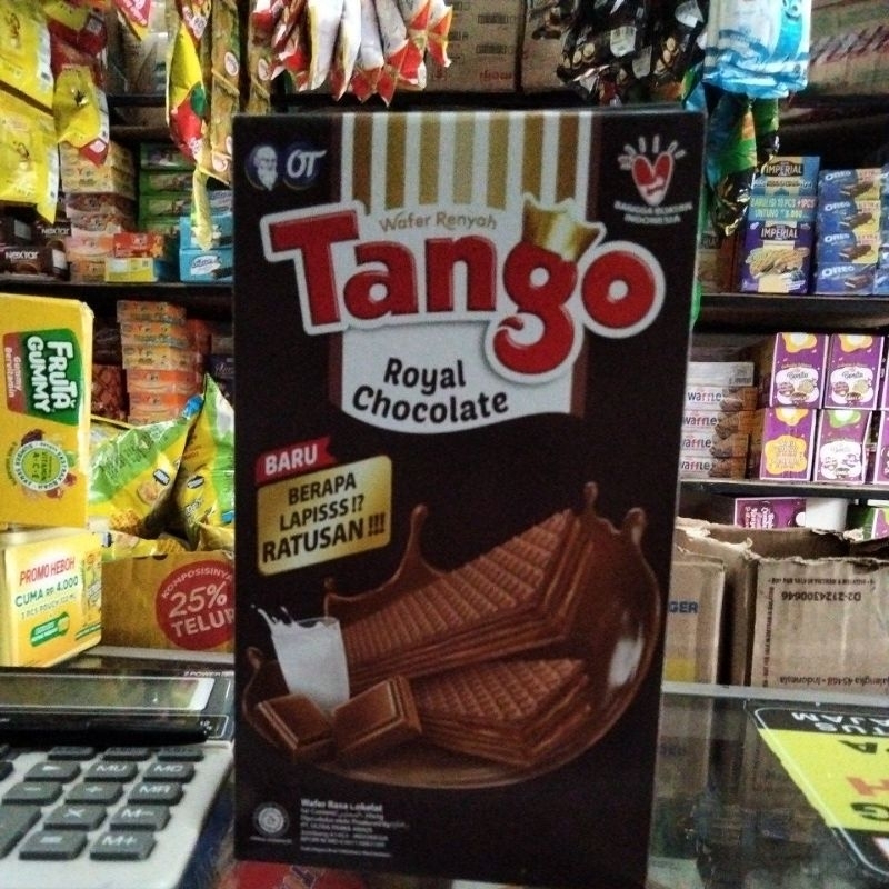 

TANGO ROYAL CHOCOLATE 100GR(ISI 20PCS)