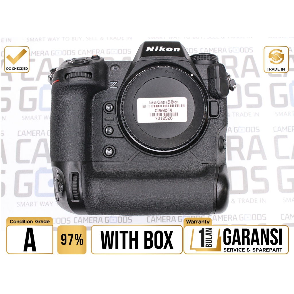 Nikon Camera Z9 Full Frame Mirrorless Camera Body Only Digital Used Mulus Z 9 - Grade A - C250044