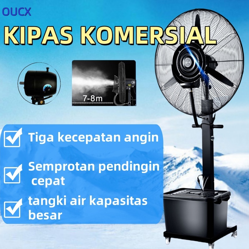 KIPAS KOMERSIAL MIST FAN kipas angin embun kipas angin air kipas angin uap kipas industrial