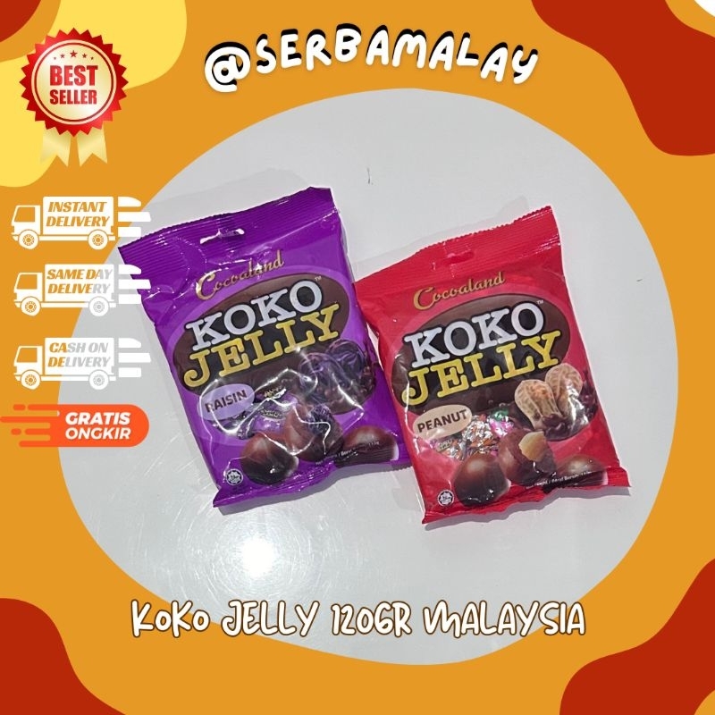 

Koko Jelly Isi Kacang/Kismis 120gr