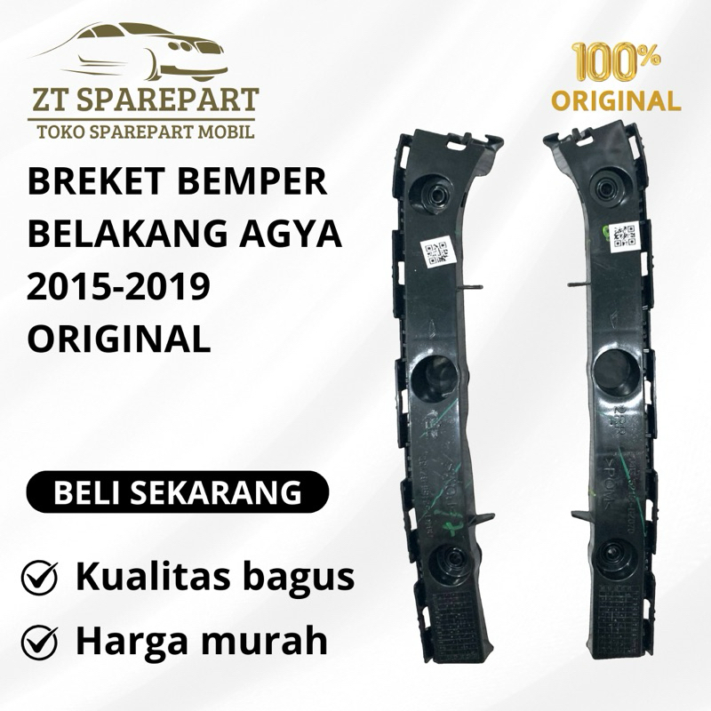 BREKET BEMPER BELAKANG AGYA 2015-2019 ORIGINAL