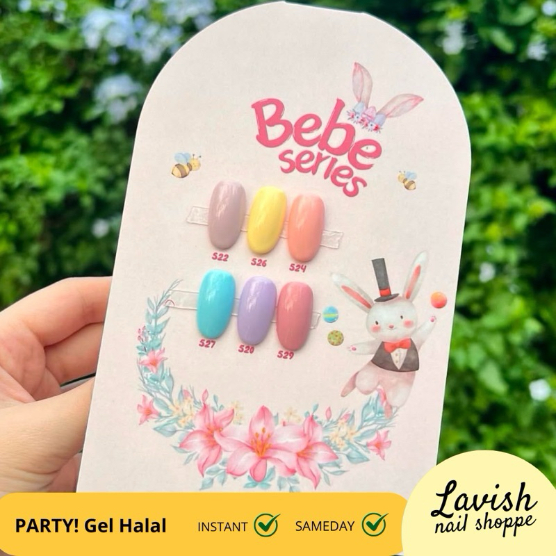 KUTEK PARTY GEL HALAL BEBE SERIES & KINDER GARTEN SERIES - KUTEK GEL KOREA - KUTEK GEL HALAL BERSERT