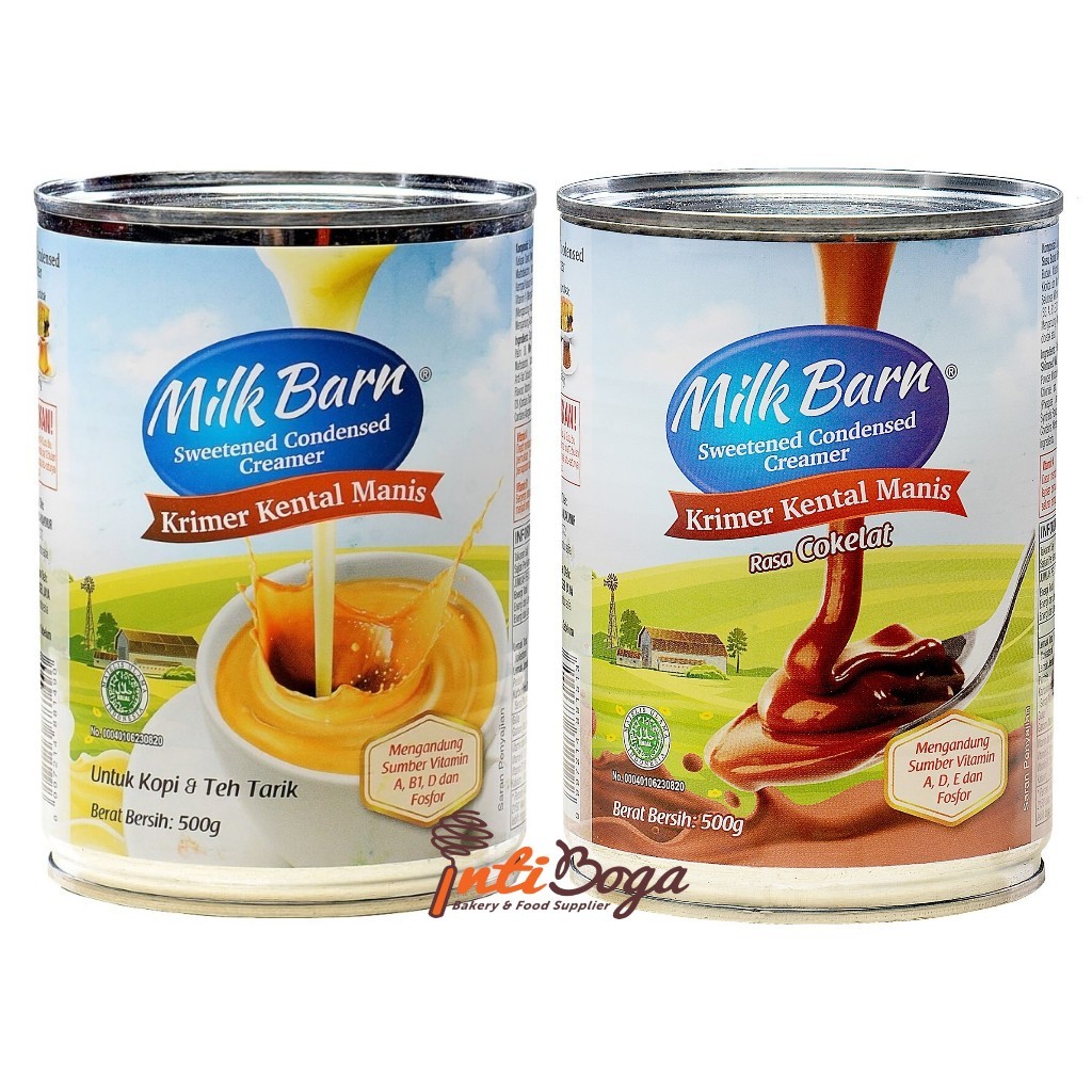 

[SR] SUSU KRIMER KENTAL MANIS MILK BARN PUTIH // MILK BARN COKLAT 500 GRAM