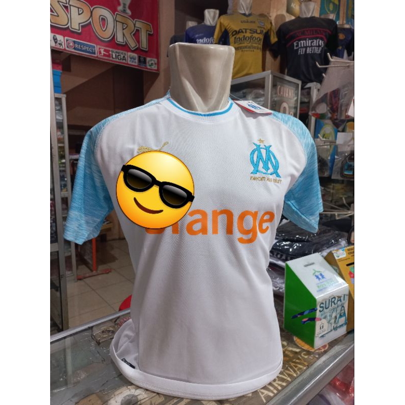 jersey putih marseille