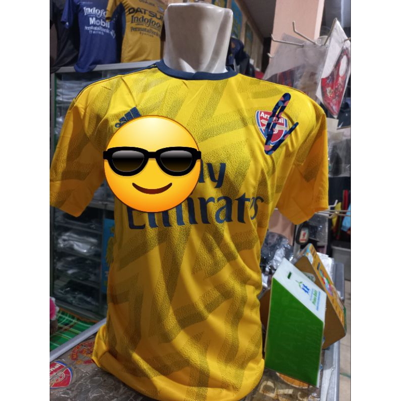 jersey arsenal kuning // jersey kuning arsenal