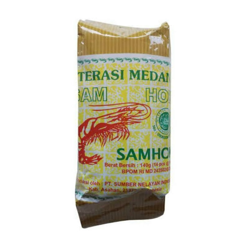 

Terasi Medan Samhok Sam Hok | Terasi Udang 1 bks 160gr