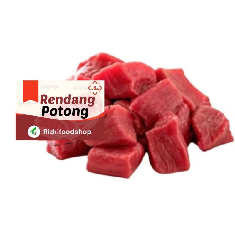

Daging Rendang Potong 500gr, Halal