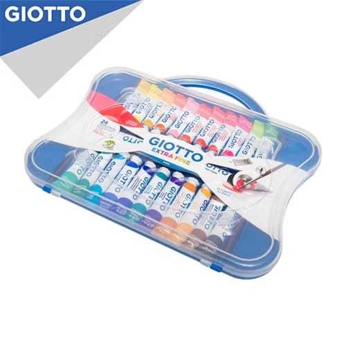 

Gramedia Karawaci -Mnh- Giotto Poster 22 Colors With Brush 12Ml
