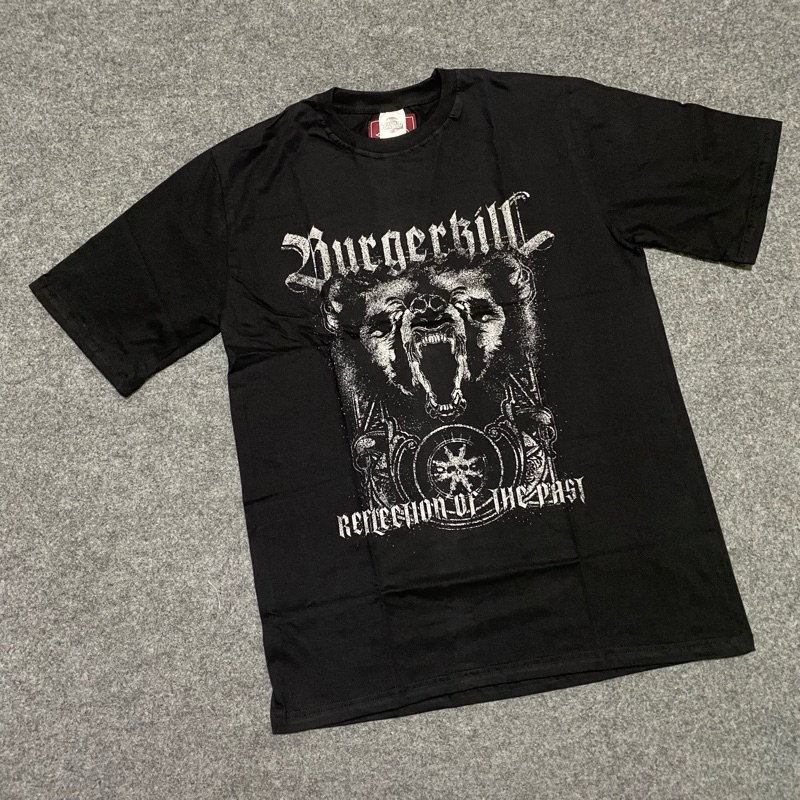 Burgerkill wolfhead at reflection original Kaos Band