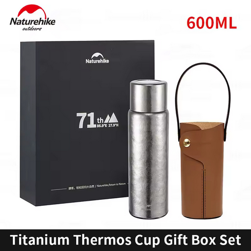 THERMOS AIR MINUM TITANIUM 600ML NATUREHIKE CNK230CF012