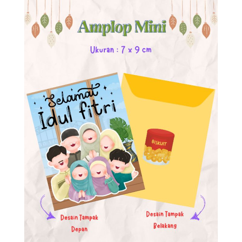

AMPLOP MINI | AMPLOP LEBARAN MINI 1 pack