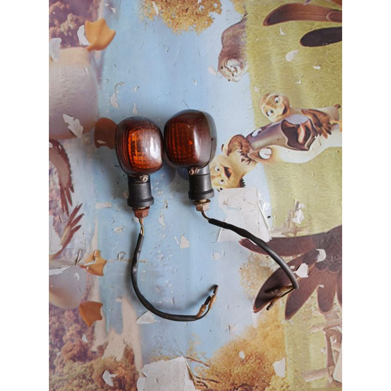 Lampu Sen Sein Riting Ninja Rr 150 Kanan kiri Original copotan