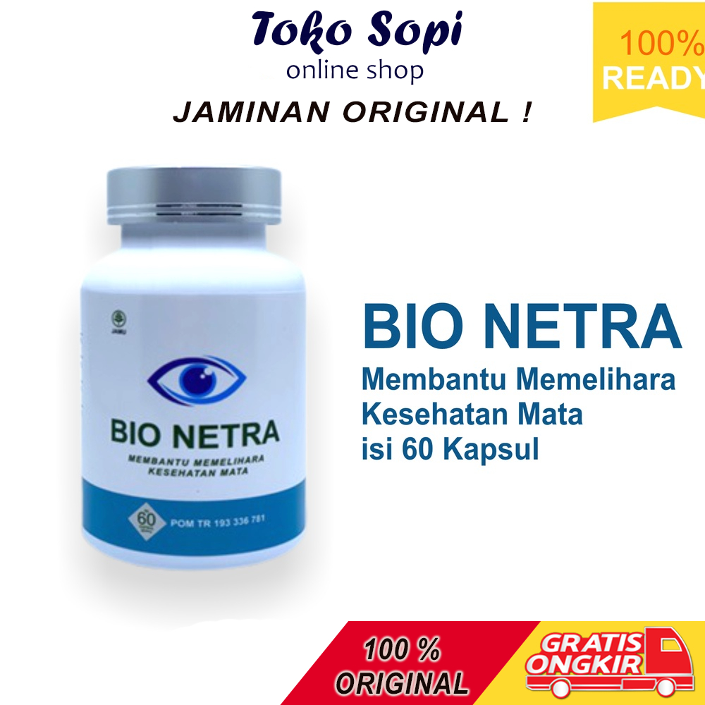 BIO NETRA  Obat Mata Herbal Tradisional Ampuh Mengobati Segala Macam Penyakit Seperti Minus Plus Kat