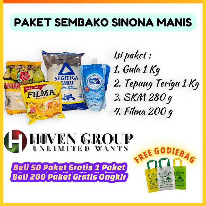 

Paket Sembako sweet