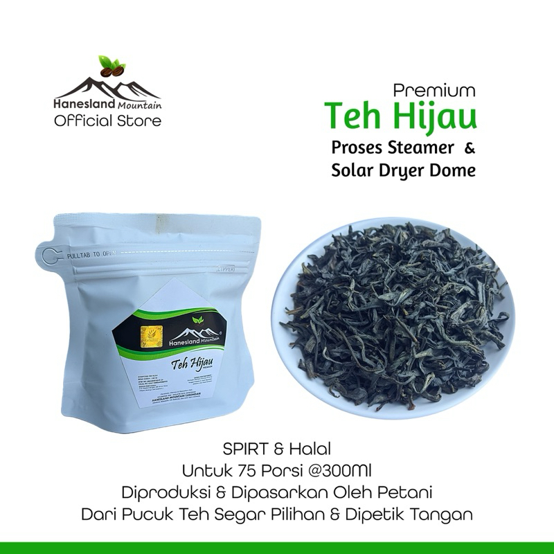 

Teh Hijau Green Tea Premium Hanesland Mountain