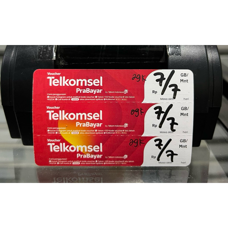 VOUCHER TELKOMSEL 7Gb / 7Hari