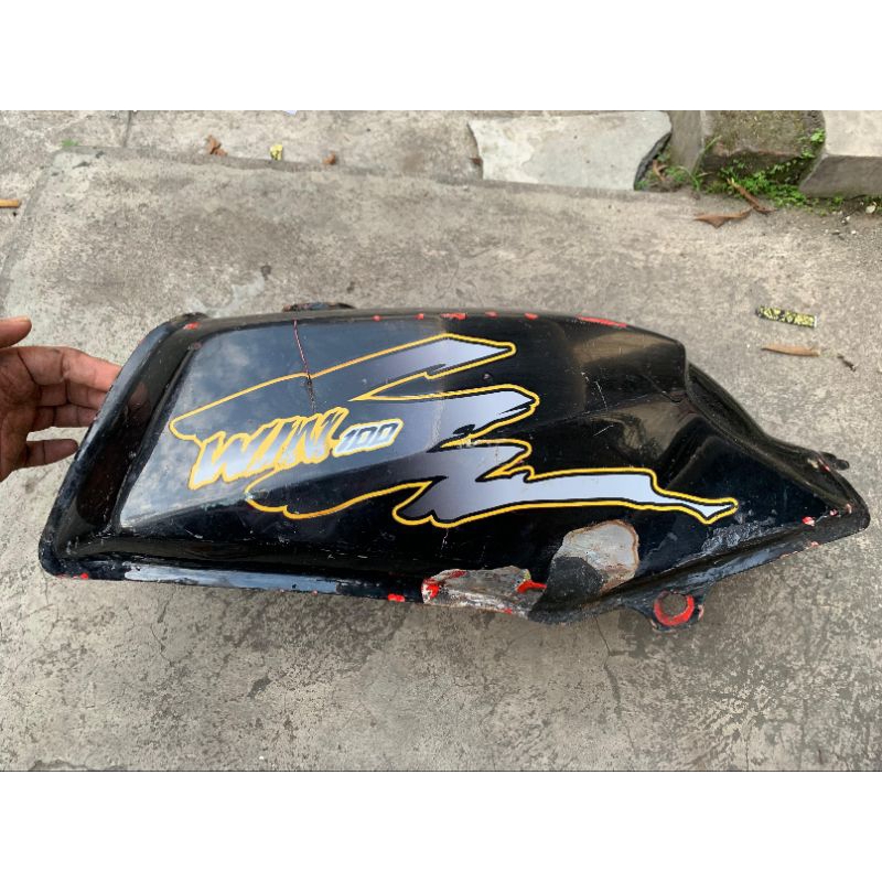 tangki honda win 100 original bekas kondisi bahan