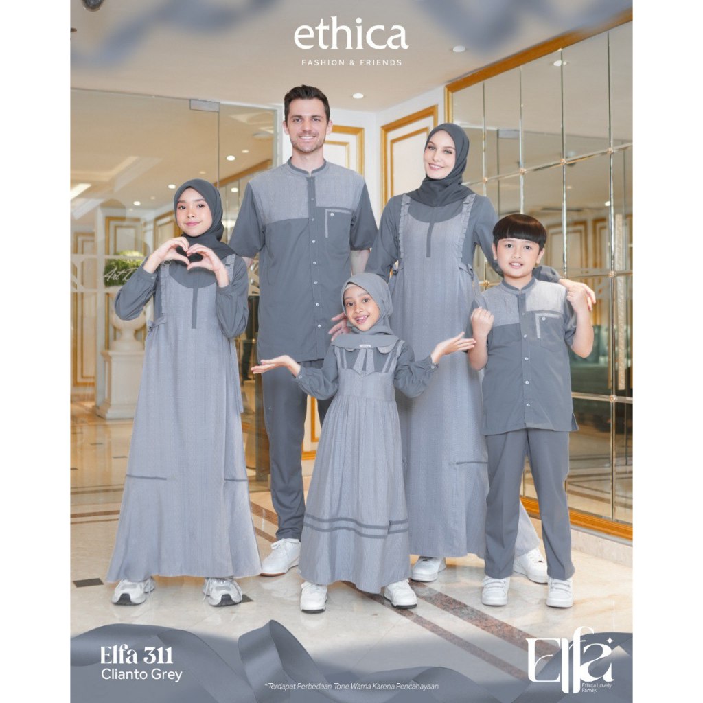Ethica Sarimbit Elfa 311 Clianto Grey Ayumi 538 Ayumi Kids 49 Kahfi 361 Kahfi Kids 261 Lebaran 2025