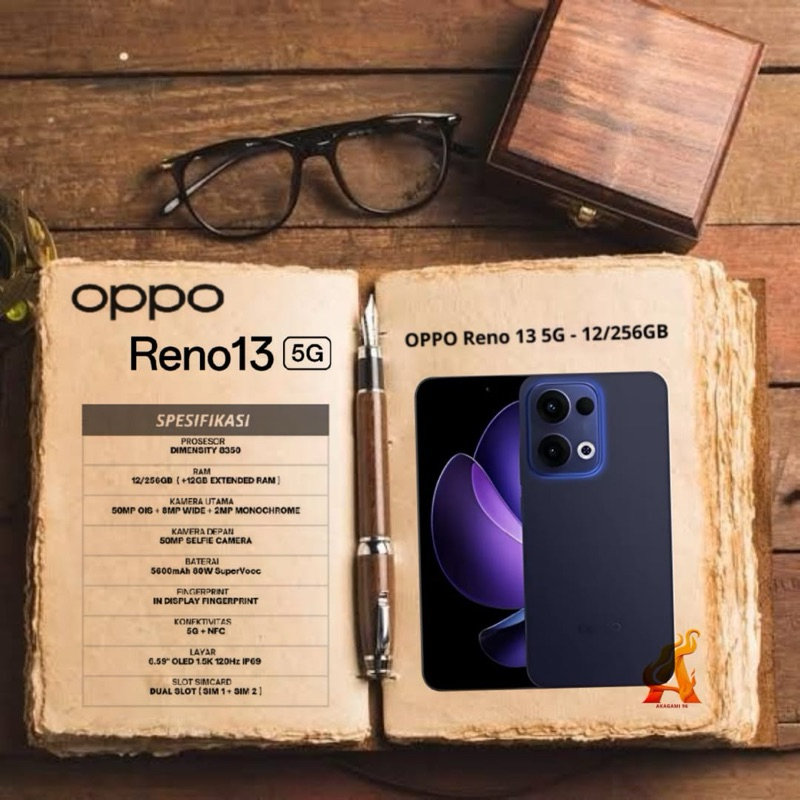 SMartphone Gadget hp Oppo Reno 13 5G RAM 12/256 GB