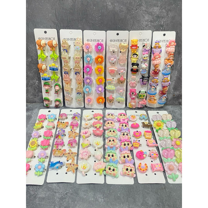12 pcs bros clay karakter lucu bros anak lucu bros ramadhan imut lusinan