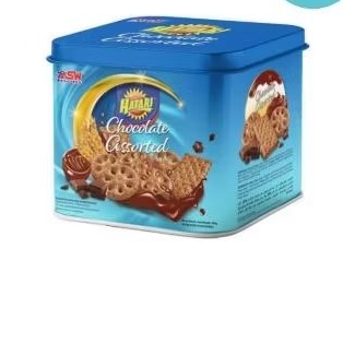 

Hatari Cokelat Assorted Tins 350 Gram