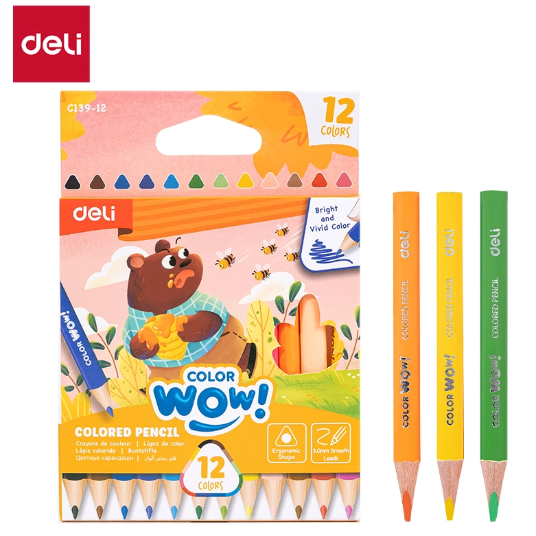 

Deli - Pensil Warna Pendek 12W / EC139-12