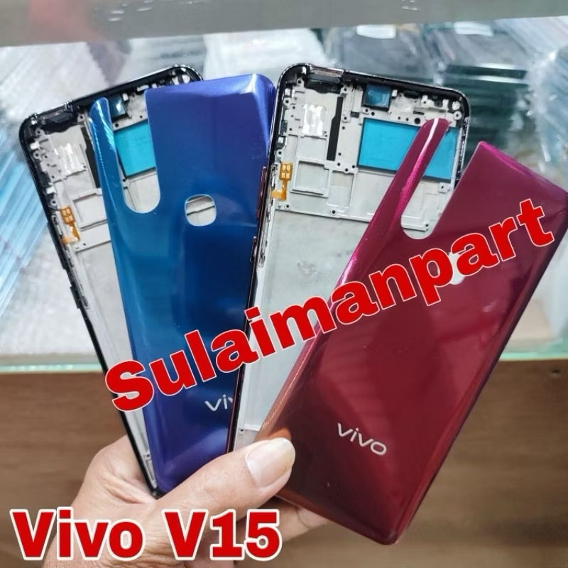 Vivo V15 Backdoor Housing Frame Bazel Lcd Tutup Baterai VIVO V15 FULLSET ORIGINAL