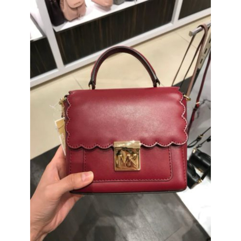 Preloved SLING MK michael kors mini merah cakep like new