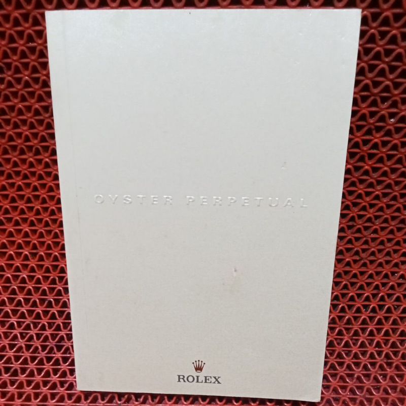 Buku CATALOG JAM ROLEX...100%ORIGINAL