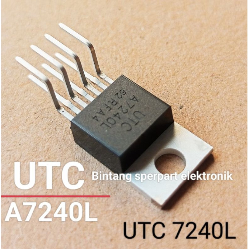 IC UTC7240 UTC 7240 PENGGANTI TDA 7240 TDA7240 TRANSISTOR TDA 7240 TRANSISTOR UTC 7240 UTC A7240L