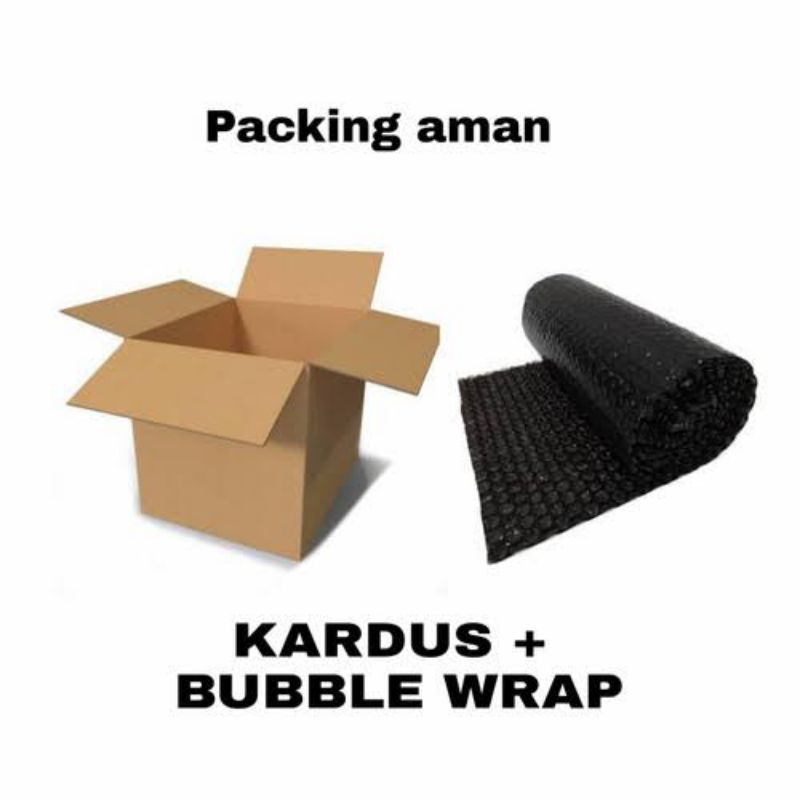 

TAMBAHAN KARDUS + BUBBLE WRAP PADA PRODUK