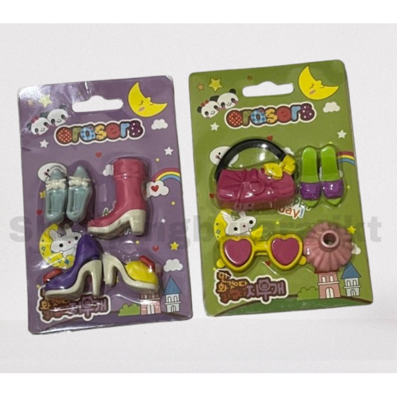 

Penghapus Miniatur Tas Dan Sepatu Barbie