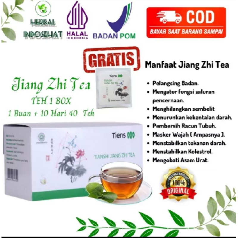 

TEH JIANG ZHI Tea - Teh Pelangaing - Teh Detox - Teh Kolesterol - Teh Asam Urat