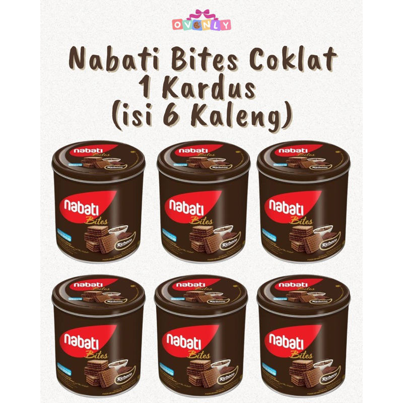 

Nabati Bites Wafer Rasa Coklat 1 Karton (Isi 6 Kaleng) Murah Terjangkau