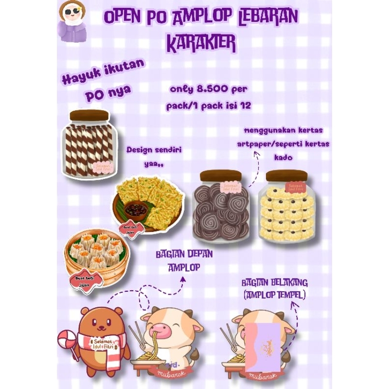 

Open PO Amplop Lebaran Karakter