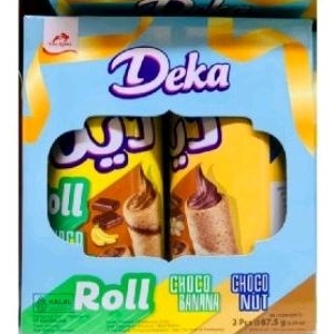 

Wafer roll Deka box biru