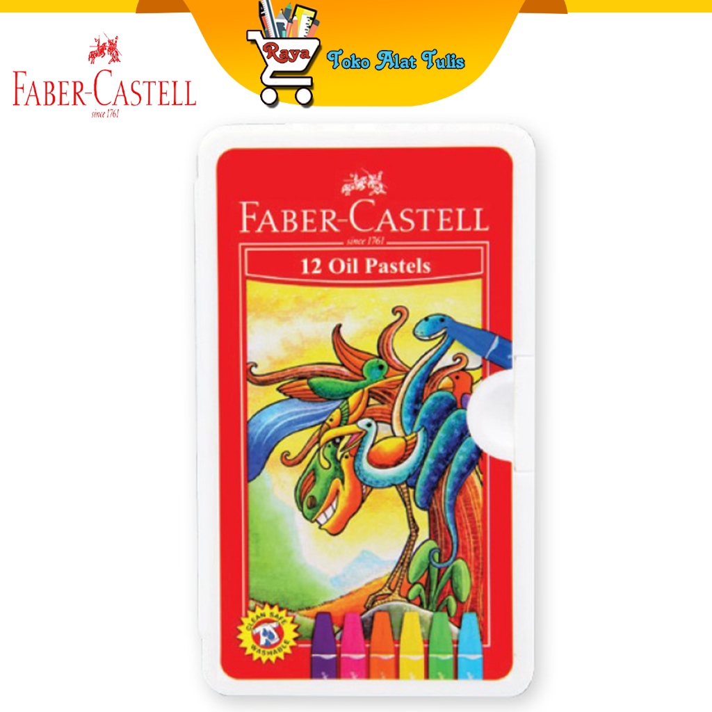 

Faber Castell Hexagonal Oil Pastell 12 Pcs Plastic Bag 120063ON